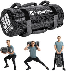 inSPORTline Erősítő zsák fogantyúkkal inSPORTline Fitbag Camu 30 kg (17896)