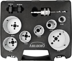 ABRABORO 10 részes HSS-Co GREY STAR lyukfűrész készlet (070870000010)