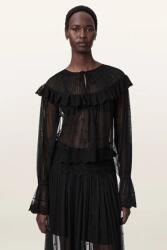 AllSaints bluză cu volane pentru femei din dantelă UNRULY SUSIE LS TEE 9BY2-BDDZK7_99X (W065PE)