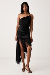 Bardot rochie asimetrică din vâscoză RAYNER 9BY2-SUDZM6_99X (60568DB)