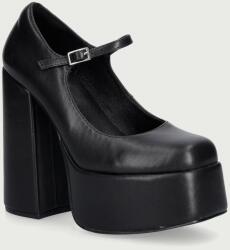 Koi Footwear tocuri Darkbloom Black Platform 9BY2-OBDUD4_99X (DBP2.Darkbloom)