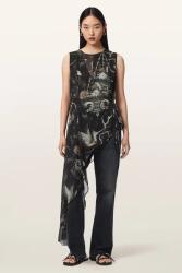 AllSaints bluză asimetrică pentru femei ENOLA 9BY2-TSDZ41_99A (W016PF)