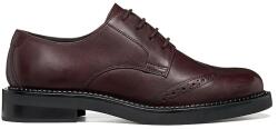 GEOX pantofi Oxford pentru femei din piele D SERILDA 9BY2-OBDZ9Y_83X