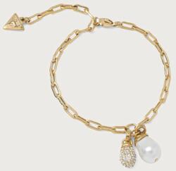 Guess brățară pentru femei din oțel inoxidabil PEARLY 9BY2-AKDZ1P_GLD (JUBB06.478JW)
