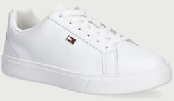 Tommy Hilfiger FLAG COURT SNEAKER sneakers pentru femei din piele 9BY2-OBDUD9_00X