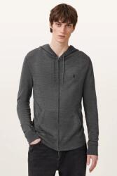 AllSaints hanorac cu fermoar și glugă pentru bărbați din lână 9BYH-BLM1CY_90A (M084KB)