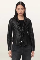 AllSaints bluză tip cămașă pentru femei din piele LUANA LEA SHIRT 9BY2-BDDZK9_99X (W029PF)