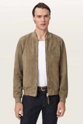 AllSaints geacă bomber pentru bărbați din piele întoarsă MORTEN 9BY2-KUMZZO_91X (M050LE)