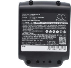 Utángyártott Black & Decker szerszámgép Li-ion akkumulátor 14.4V 1500mAh BL1114, BL1314 - CameronSino (CS-BPL114PW)