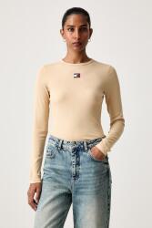 Tommy Jeans longsleeve pentru femei din bumbac cu elastan PPYA-TSD01R_80X (DW0DW20178)