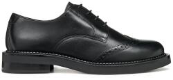 GEOX pantofi Oxford pentru femei din piele D SERILDA 9BY2-OBDZ9W_99X