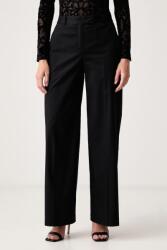 BOSS pantaloni wide leg pentru femei din bumbac cu elastan Tianaha 9BY2-SPDZ5N_99X (50571287)