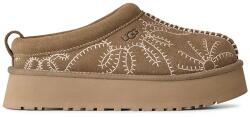 UGG papuci de casă pentru femei din piele întoarsă W Tazz Botanic 9BY2-KLDZS6_88X (1180373.LBNZ)