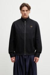 Fred Perry férfi átmeneti kabát pamuttal - fekete M