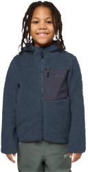 Jack Wolfskin gyerek felső ICE CURL HOOD - kék 176