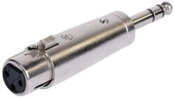 BST Adaptor Xlr Mama - Jack 6.35 Tata Stereo Metal (18-5568)
