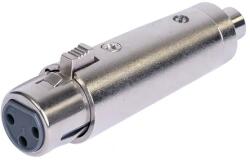 BST Adaptor Xlr Mama - Rca Mama Metal (18-5570)