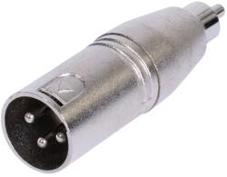 BST Adaptor Xlr Tata - Rca Tata Metal (18-5581)