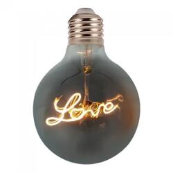 V-TAC Bec Led G125 E27 5w Cu Filament 2200k Alb Cald Model Love (sku-2700) - global-electronic
