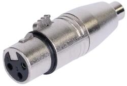 BST Adaptor Xlr Mama - Rca Mama Metal (18-5578)
