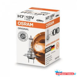 OSRAM Halogén izzó, autó/gépjármű, H7, 55W, 12V, OSRAM, "Original Line", 1 db (COR_OAIH7OL)