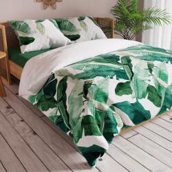 Markizeta Home Ágyneműhuzat 160x200 Szatén Pamut Banán Levelek Zöld (100001/SAT/000/160200/1)