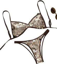 Shein Bikini Kétrészes Szett Flitterekkel M
