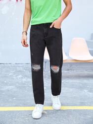 Shein T23310 Shein Koptatott Férfi Farmer Nadrág (18) 44