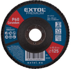 Extol Extol lamellás csiszoló 125 x 22 mm P80 (8803474)