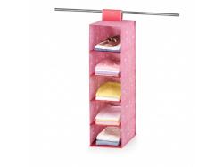  Organizator suspendat de dulap STELLA 95 cm, roz