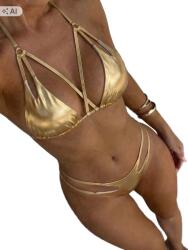 Shein Bikini Kétrészes Arany S - allegro - 1 570 Ft