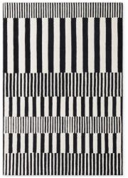 Elle Decoration Covor alb-negru țesut manual din lână 200x290 cm Stryve Pulse - Elle Decoration Covor