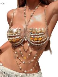 Shein Felső Erősen Díszített M