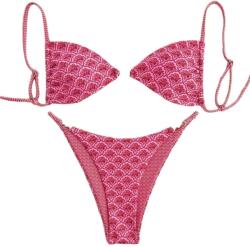 Shein Kétrészes Bikini M-es Nyomott Mintával