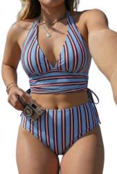 Shein Kétrészes Csíkos Fürdőruha XL - allegro - 2 620 Ft