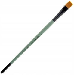 Renesans Lapos nylon ecset Renesans festékekhez méret 8 művészi festőecset (Pędzel płaski)