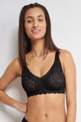 Sloggi ZERO FEEL BLISS Soft Bra összekapcsolható melltartó, fekete, M