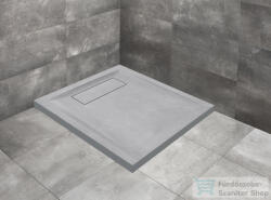 Radaway Doris C 80x80 műmárvány zuhanytálca, betonszürke DC8080-52 (DC8080-52)