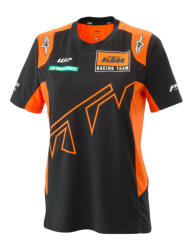 KTM team női póló, fekete , l (3PW220020804)