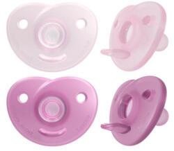 Philips Philips Avent SCF099/27 Soothie Heart szilikon cumi 0-6 hónapos korig (2 db) (5913839)