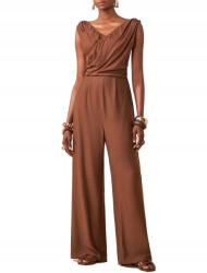 Shein Elegáns Viszkóz Overál Vállpántokkal S-es Méret