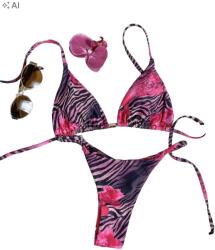 Shein Bikini Szett Megkötős Mintával L - allegro - 2 330 Ft