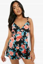 Boohoo LC23309 Boohoo Rövid Nyári Overál Virágmintás (32) Xxs