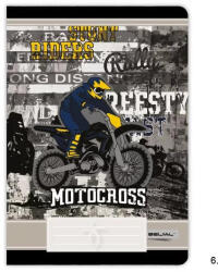 Belmil Autó - Belmil Motor 2. osztályos füzet, 40 lapos, A/5 (PRI_2025_LCBC1077_motor_2o)