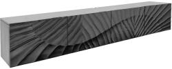 Invicta Comoda TV SCORPION 200 cm 3D suspendata, din lemn de mango negru (44526)