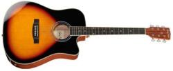  Chitara Electroacustica Harley Benton D-120CE VS