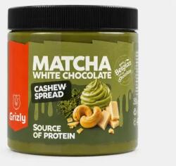 GRIZLY Cremă de caju Matcha & White Chocolate 250 g (Gmbk250)