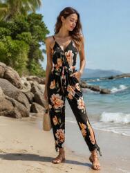 Shein CC52216 Shein Nyári Virágmintás Overál Szellős (19) S