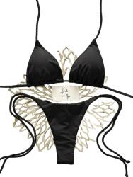 Shein Kétrészes Fürdőruha Fekete XL - allegro - 1 570 Ft