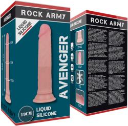 Rock Army Rock Army-Harness + Liquid Silicone Dildo Premium Avenger 19 cm